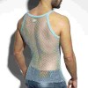 TS336 BEACHY NET STRAP TANK TOP